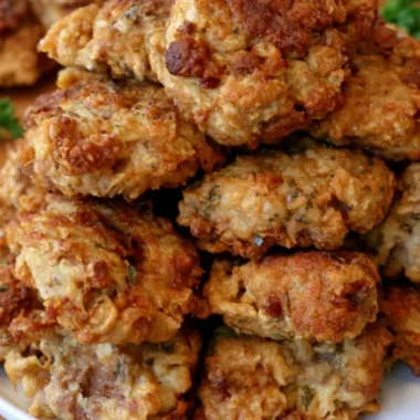 Plate of crispy Chicken Fried Steak Bites with dipping sauce