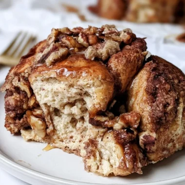High protein, no sugar monkey bread fresh out of the oven.