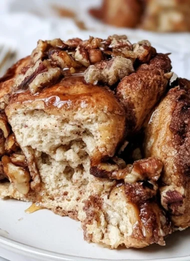 High protein, no sugar monkey bread fresh out of the oven.